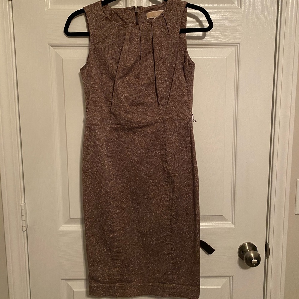 Michael Kors Sheath Dress with belt